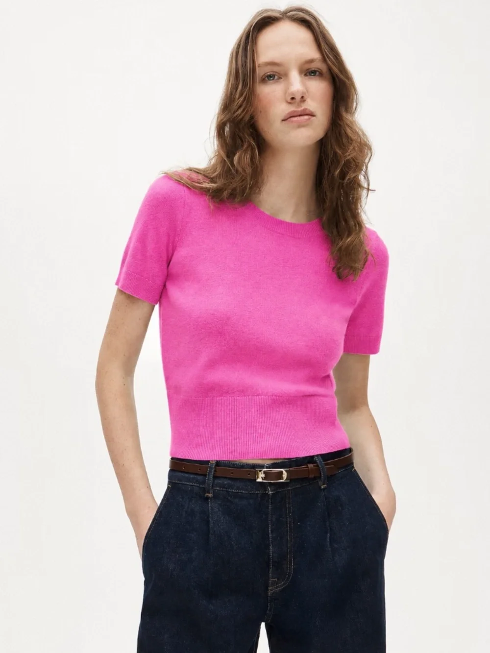 J.‎ Crew Cashmere Shrunken T-Shirt